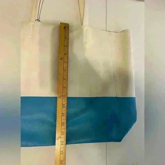 Sorial  color block leather tote. - Picture 7 of 7